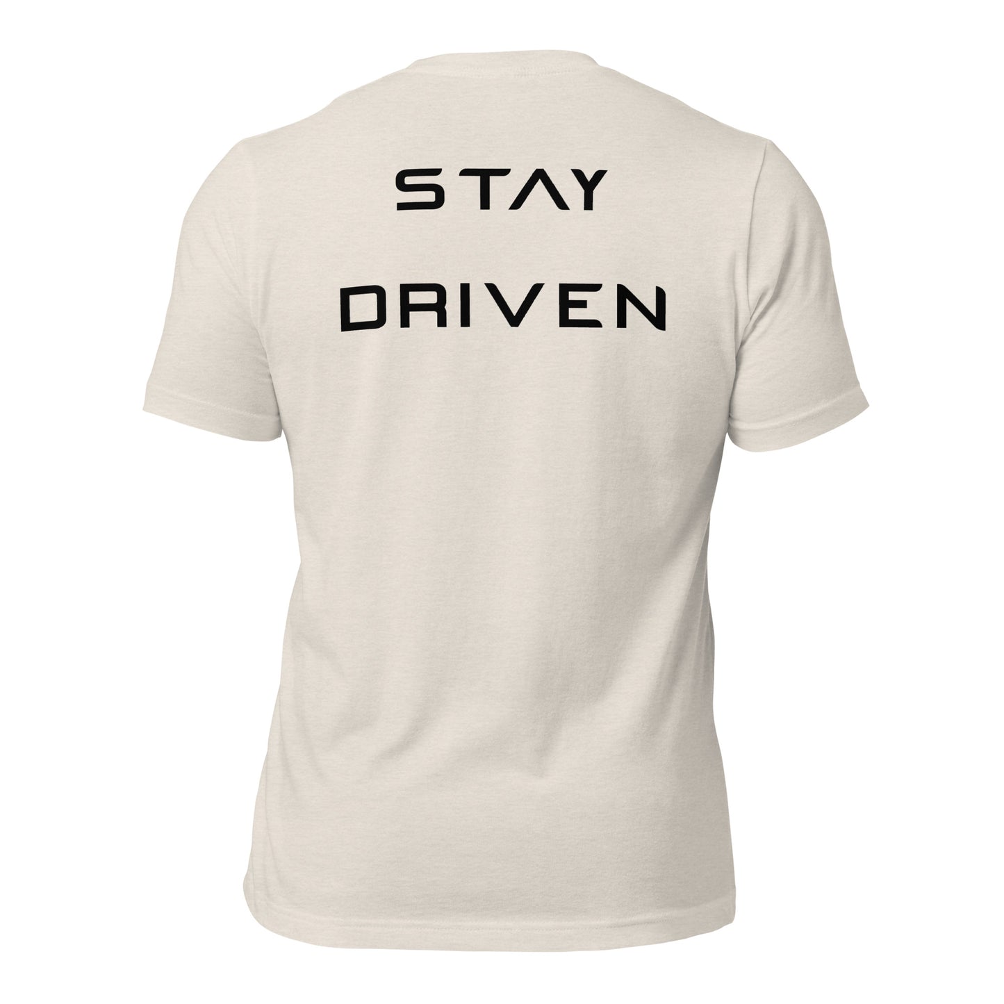 Stay Driven - Black Letters