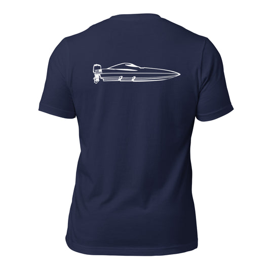 P1  Race Boat - White Logo