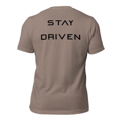 Stay Driven - Black Letters