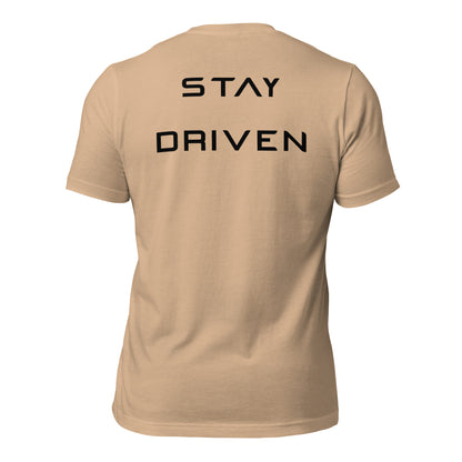 Stay Driven - Black Letters