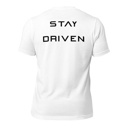 Stay Driven - Black Letters