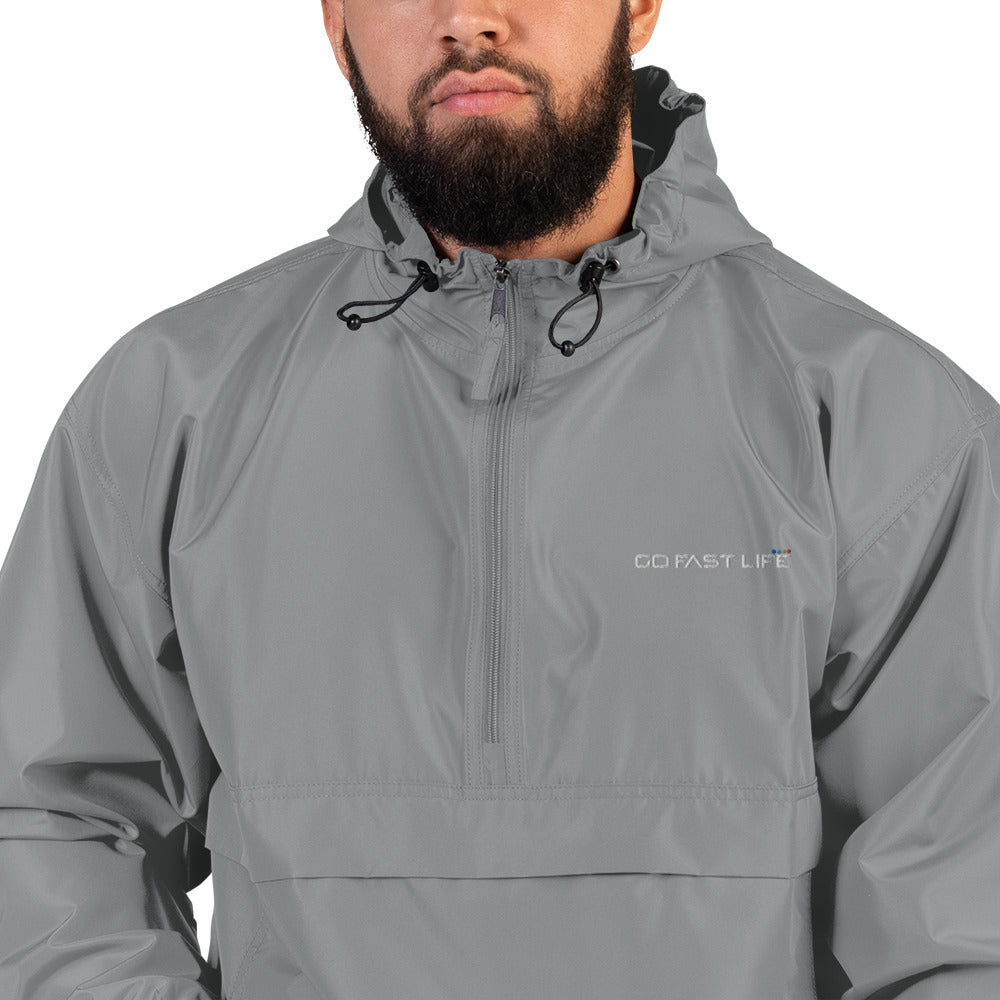 Embroidered Champion Packable Jacket / Multiple Colors