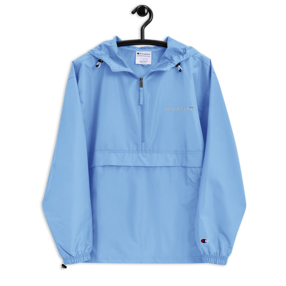 Embroidered Champion Packable Jacket / Multiple Colors