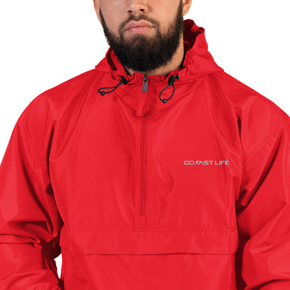 Embroidered Champion Packable Jacket / Multiple Colors